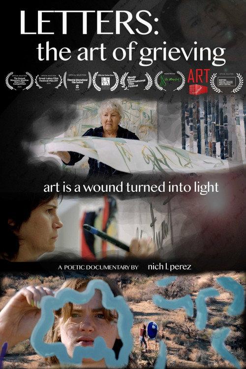 LETTERS: the art of grieving 2020 official movie poster