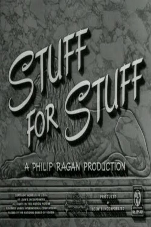 Stuff for Stuff 1949 official movie poster