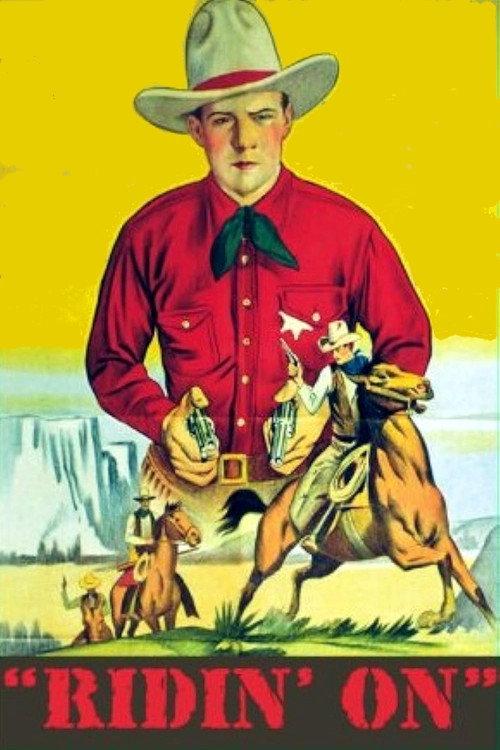 Ridin' On 1936 official movie poster