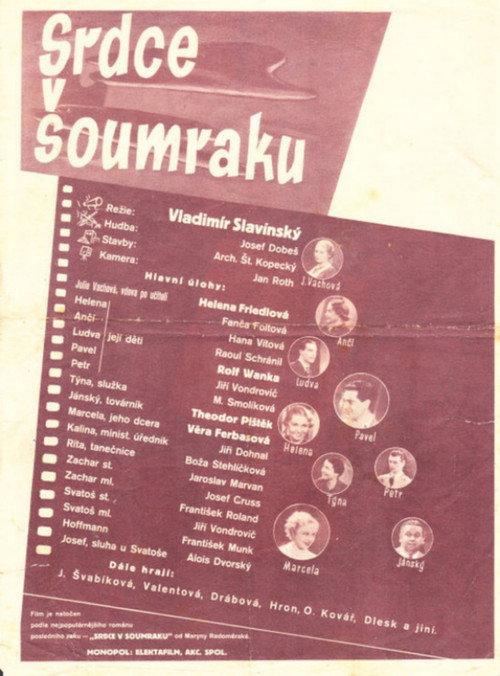Srdce v soumraku 1936 official movie poster