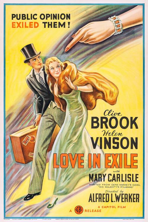 Love in Exile 1936 official movie poster