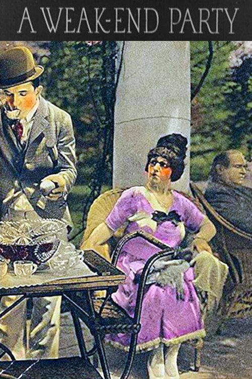 The Weak-End Party 1922 official movie poster
