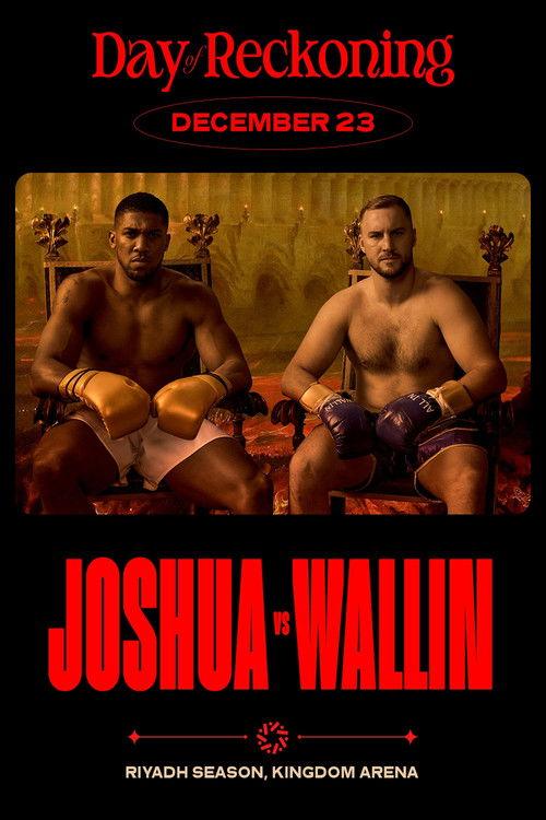 Anthony Joshua vs. Otto Wallin 2023 official movie poster