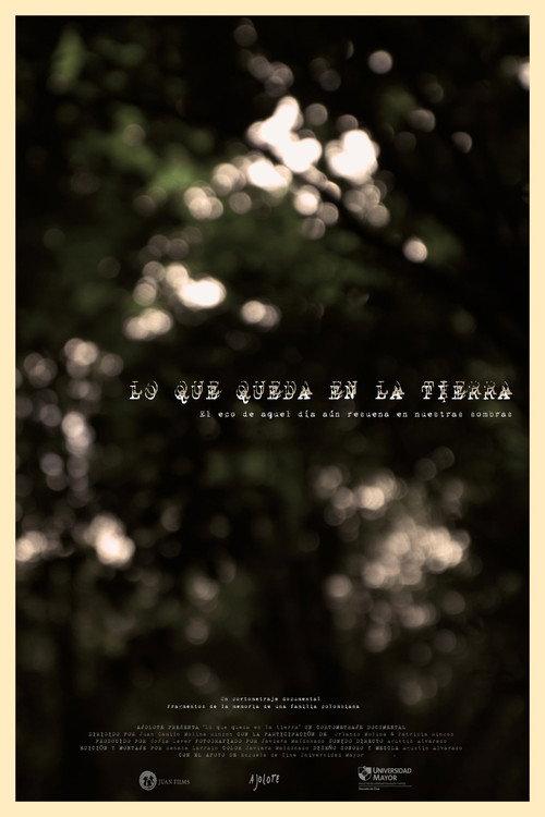 Lo Que Queda en la Tierra 2025 official movie poster