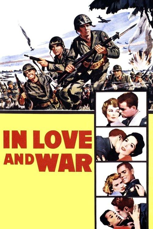 In Love and War 1958 official movie poster