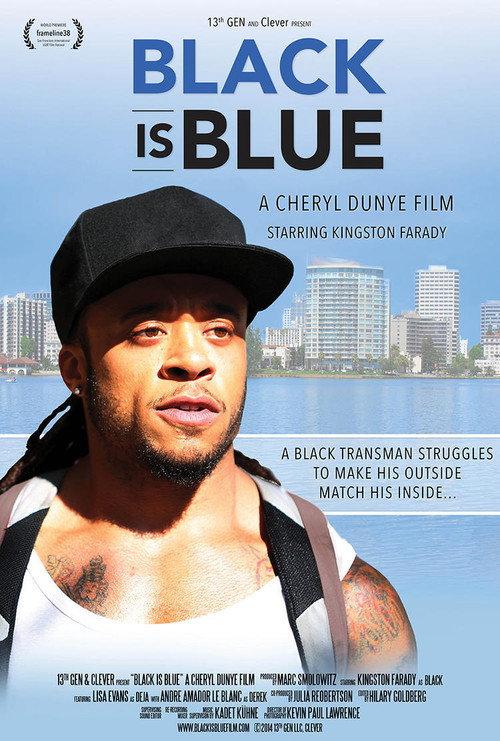 Black Is Blue 2014 official movie poster