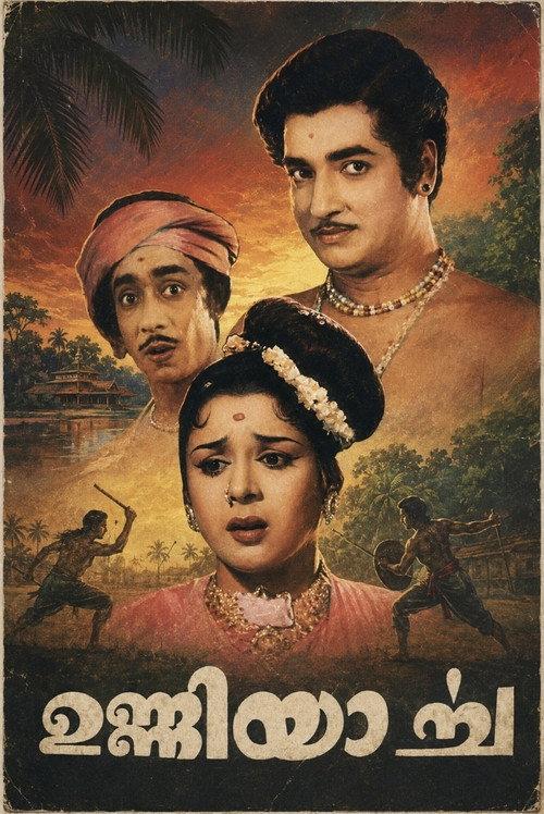 Unniyarcha 1961 official movie poster