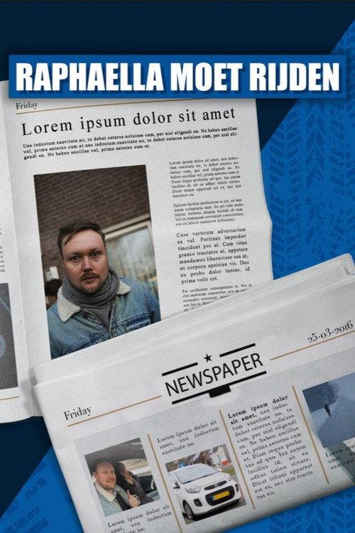 Raphaella moet Rijden 2024 official movie poster