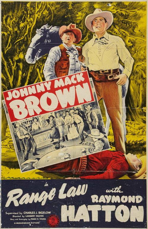 Range Law 1944 official movie poster