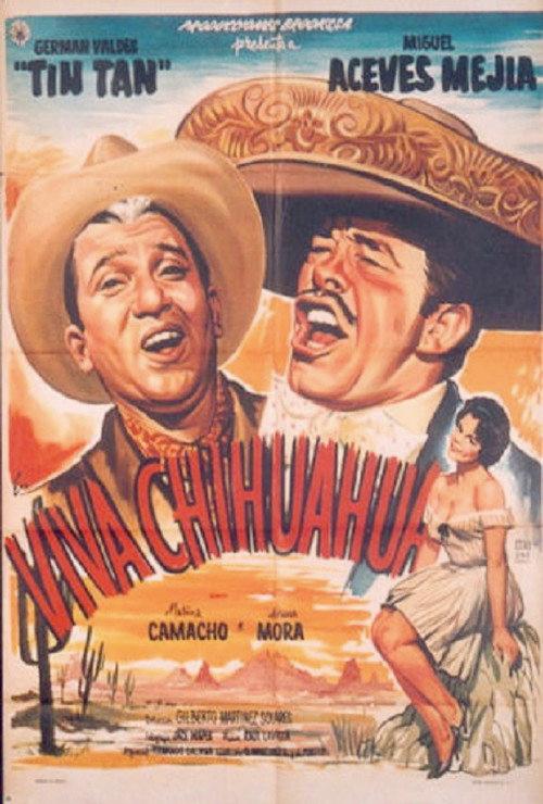 Viva Chihuahua 1961 official movie poster