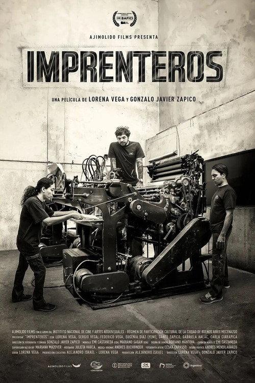 Imprenteros 2024 official movie poster