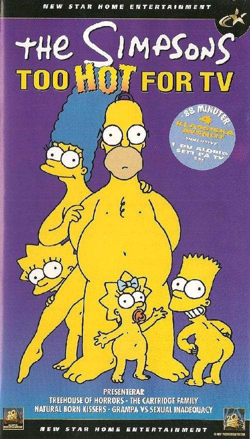 The Simpsons: Too Hot For TV 1999 official movie poster