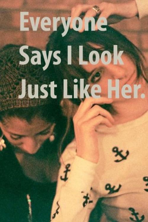 Everyone Says I Look Just Like Her 2010 official movie poster