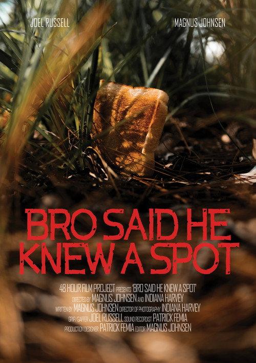 Bro Said He Knew A Spot 2024 official movie poster