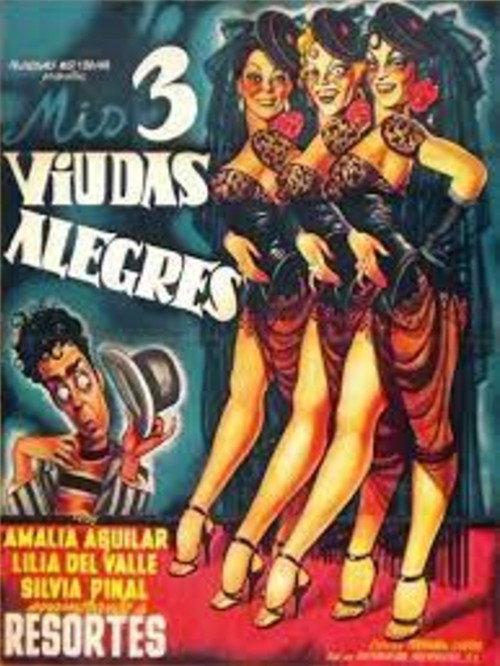 My Three Merry Widows 1953 official movie poster