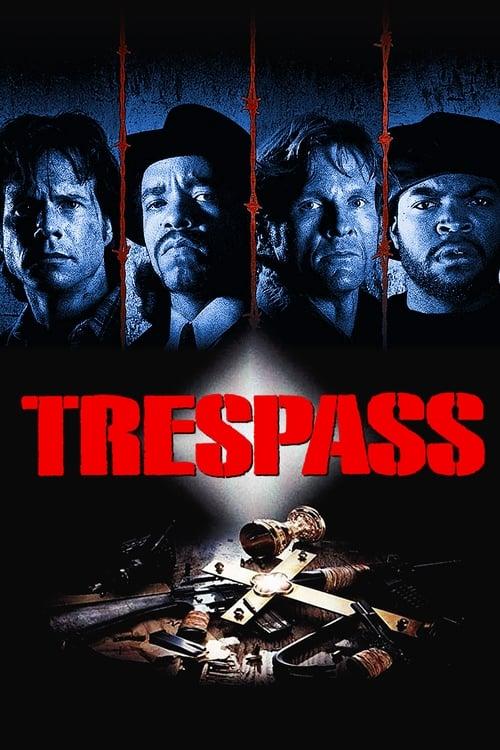 Trespass 1992 official movie poster
