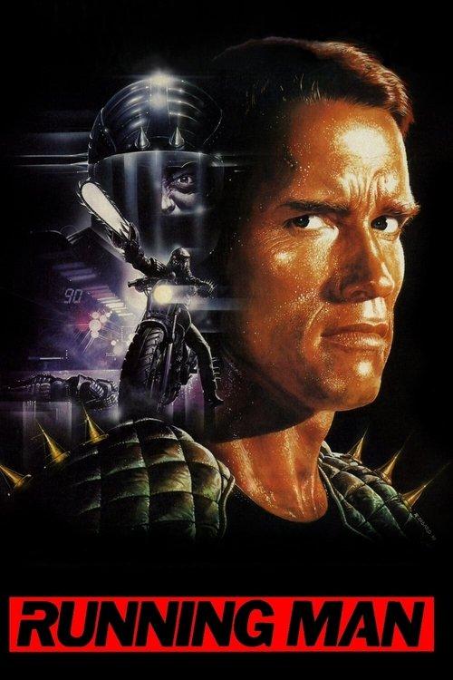The Running Man 1987 official movie poster