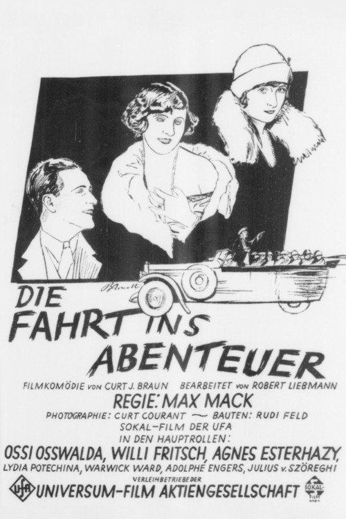 Die Fahrt ins Abenteuer 1926 official movie poster