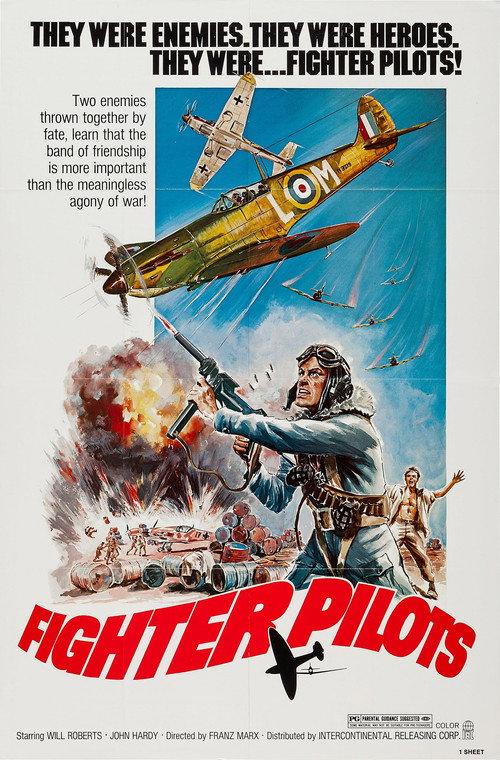 Fighter Pilots 1975 official movie poster
