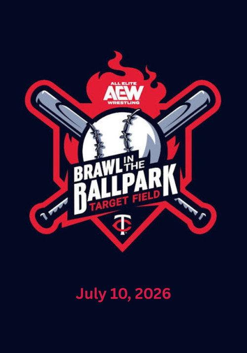 AEW Brawl in the Ballpark 2026 official movie poster
