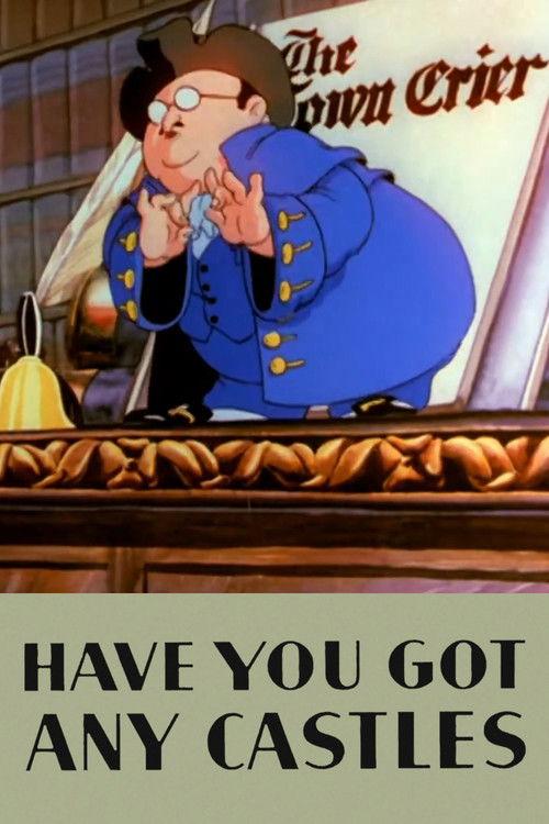 Have You Got Any Castles 1938 official movie poster