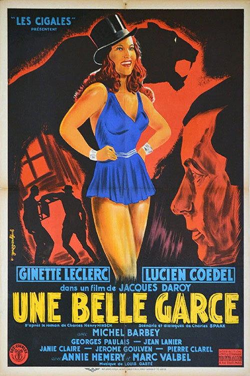 Une belle garce 1947 official movie poster