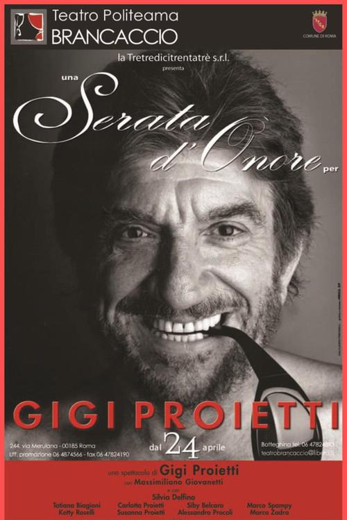 Serata d'Onore: Gigi Proietti 2005 official movie poster