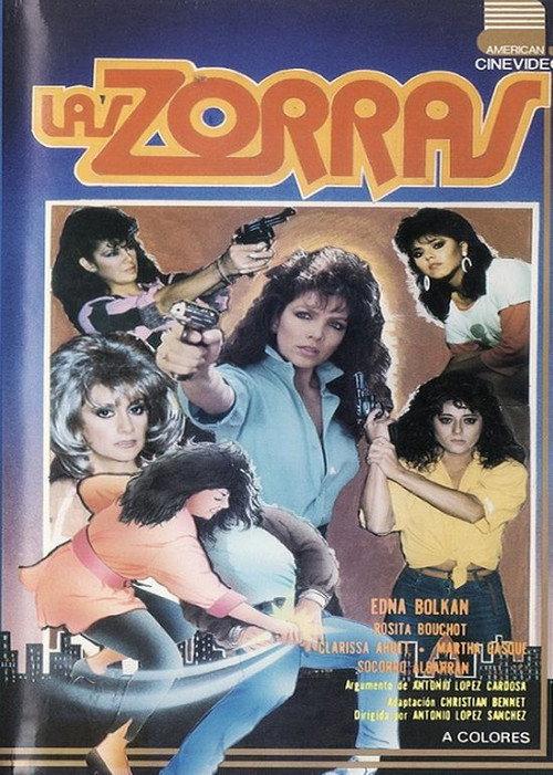 The Foxes 1987 official movie poster