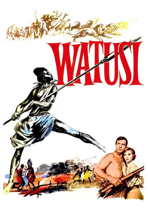 Watusi 1959 official movie poster