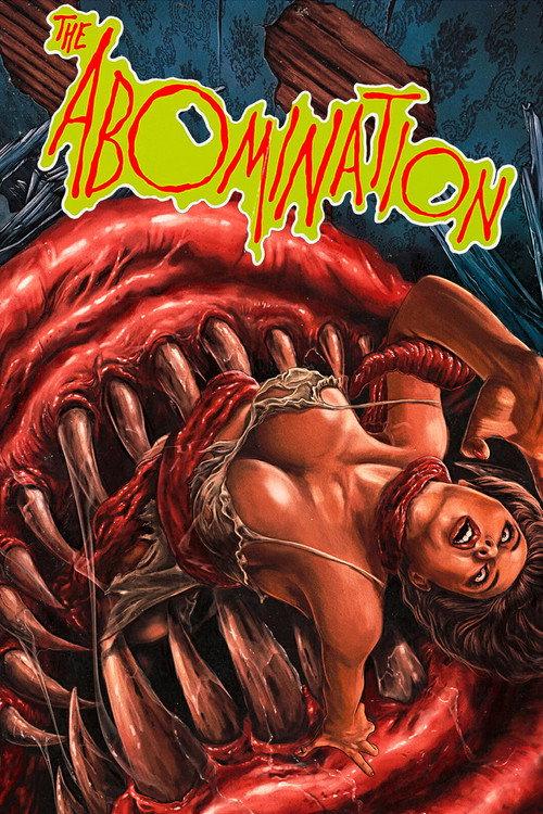 The Abomination 1988 official movie poster