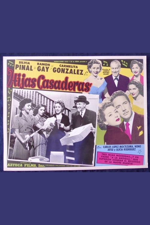 Hijas casaderas 1954 official movie poster