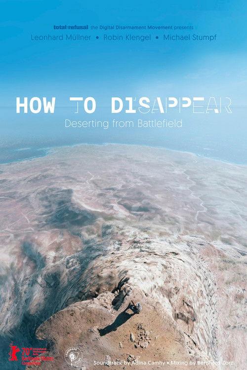 How to Disappear 2021 official movie poster