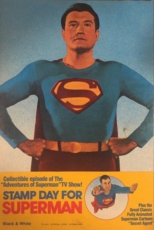 Stamp Day for Superman 1954 official movie poster