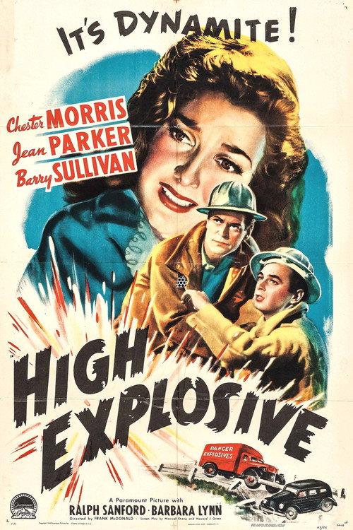 High Explosive 1943 official movie poster