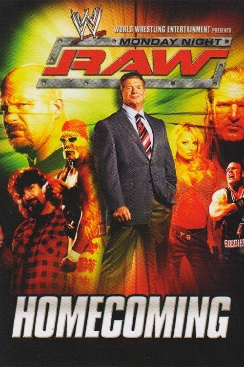 WWE RAW Homecoming 2005 official movie poster