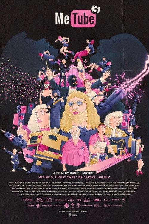 MeTube 3: August Sings "Una furtiva lagrima" 2020 official movie poster