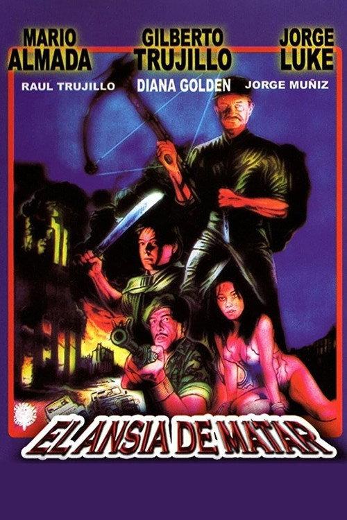 El Ansia de matar 1987 official movie poster