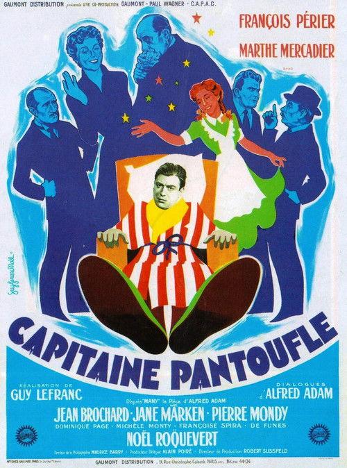 Captain Slipper 1953 official movie poster