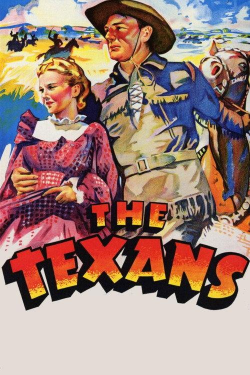 The Texans 1938 official movie poster
