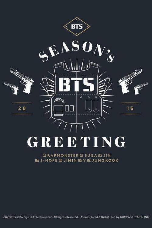 BTS 2016 Season's Greetings 2015 official movie poster