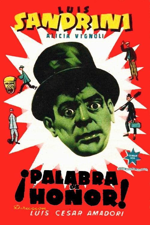 Palabra de honor 1939 official movie poster
