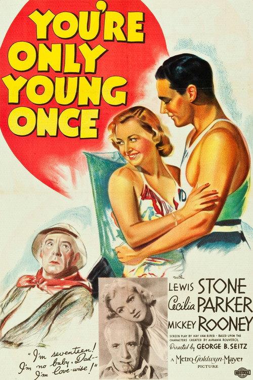 You're Only Young Once 1937 official movie poster