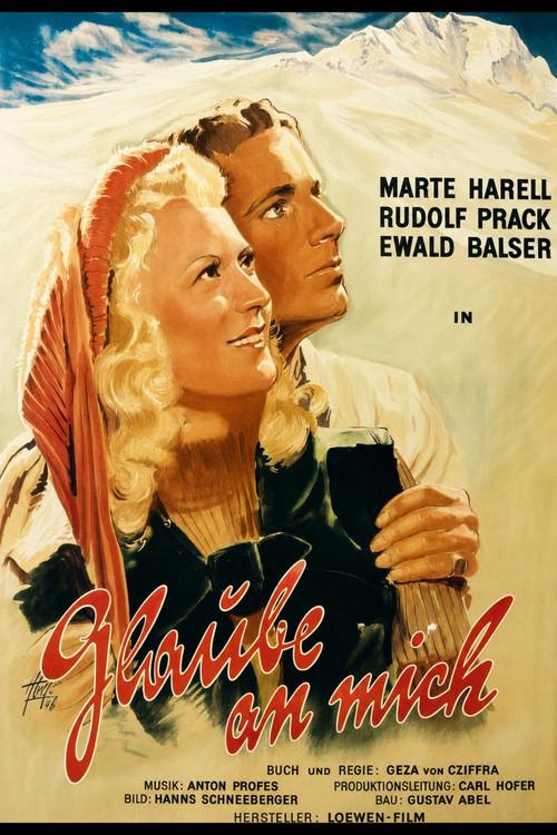 Glaube an mich 1947 official movie poster