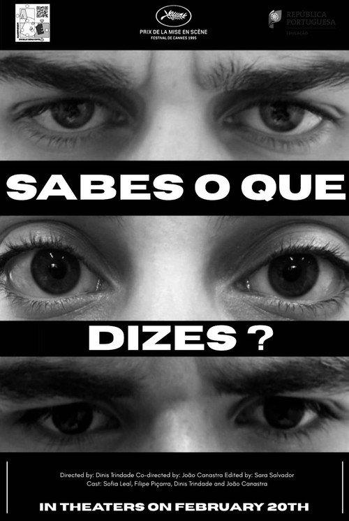 Sabes o Que Dizes? 2026 official movie poster