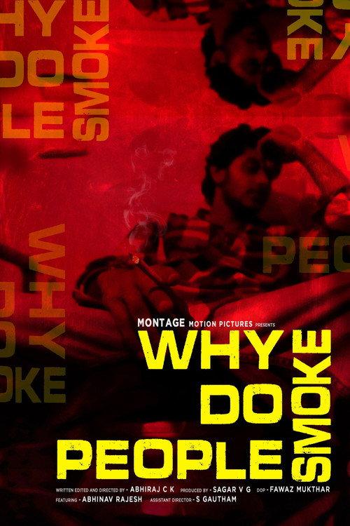 Why Do People Smoke 2024 official movie poster