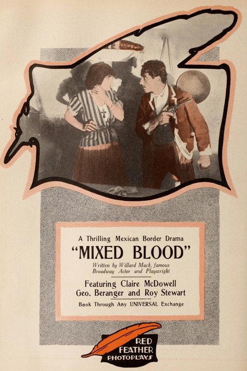 Mixed Blood 1916 official movie poster