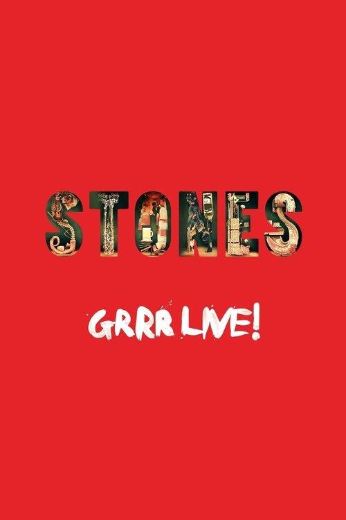 The Rolling Stones: Grrr Live! 2012 official movie poster