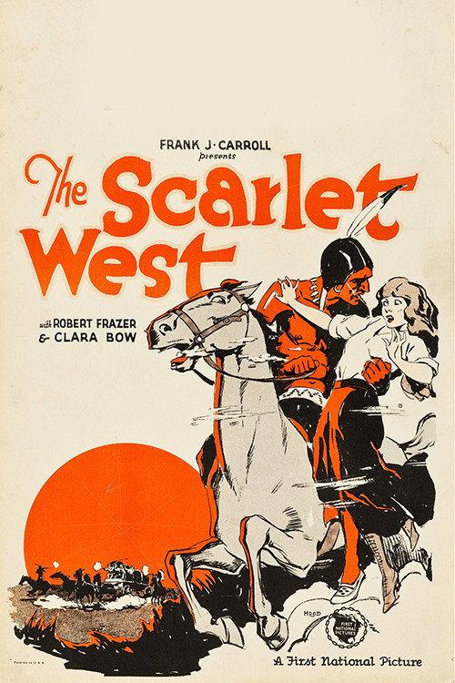 The Scarlet West 1925 official movie poster