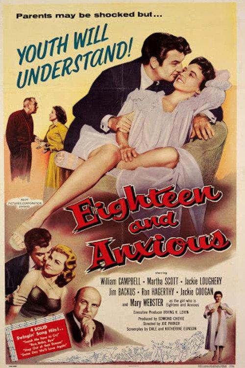 Eighteen and Anxious 1957 official movie poster