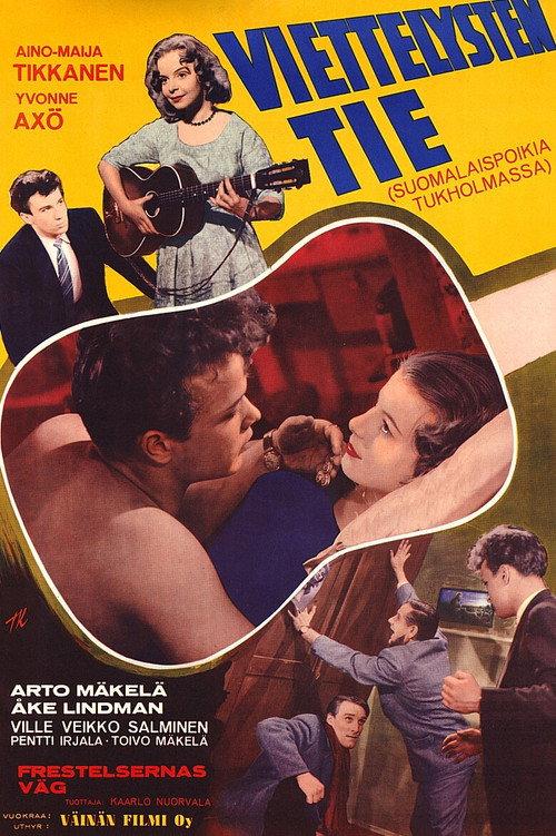 Viettelysten tie 1955 official movie poster